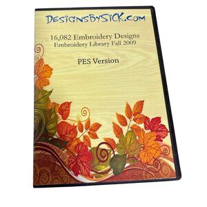 DesignsBySick.Com Fall 2009 Embroidery Design Collection CD Set  PES Version